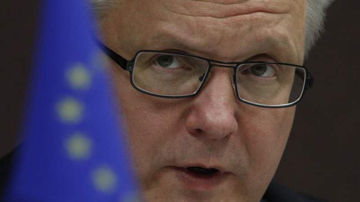El vicepresidente económico de la CE, Olli Rehn.