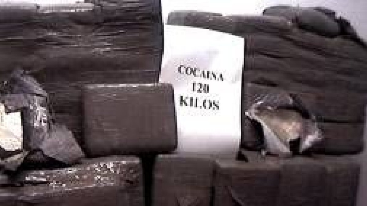 Cocaína incautada en una operación antidroga en Chipiona el día 27