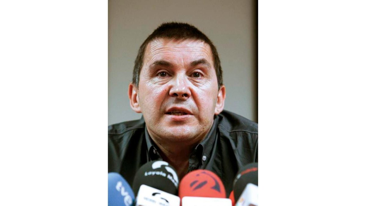 El ex portavoz de Batasuna Arnaldo Otegi.