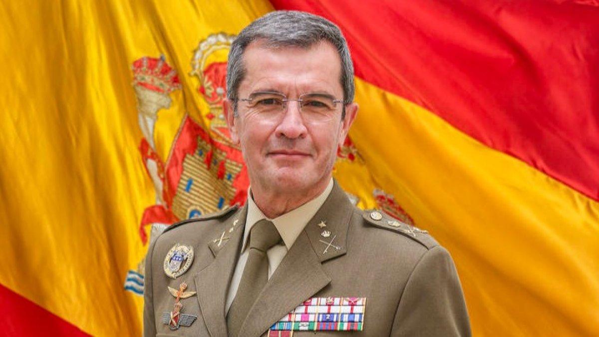El general de división del Ejército de Tierra Francisco Javier Marcos Izquierdo. EFE