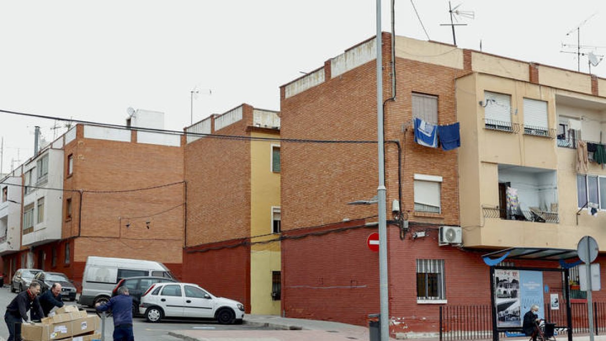 En la imagen, el barrio de Carbonaire, en Vall d'Uxó, donde tuvieron lugar los hechos. DOMENECH CASTELLÓ