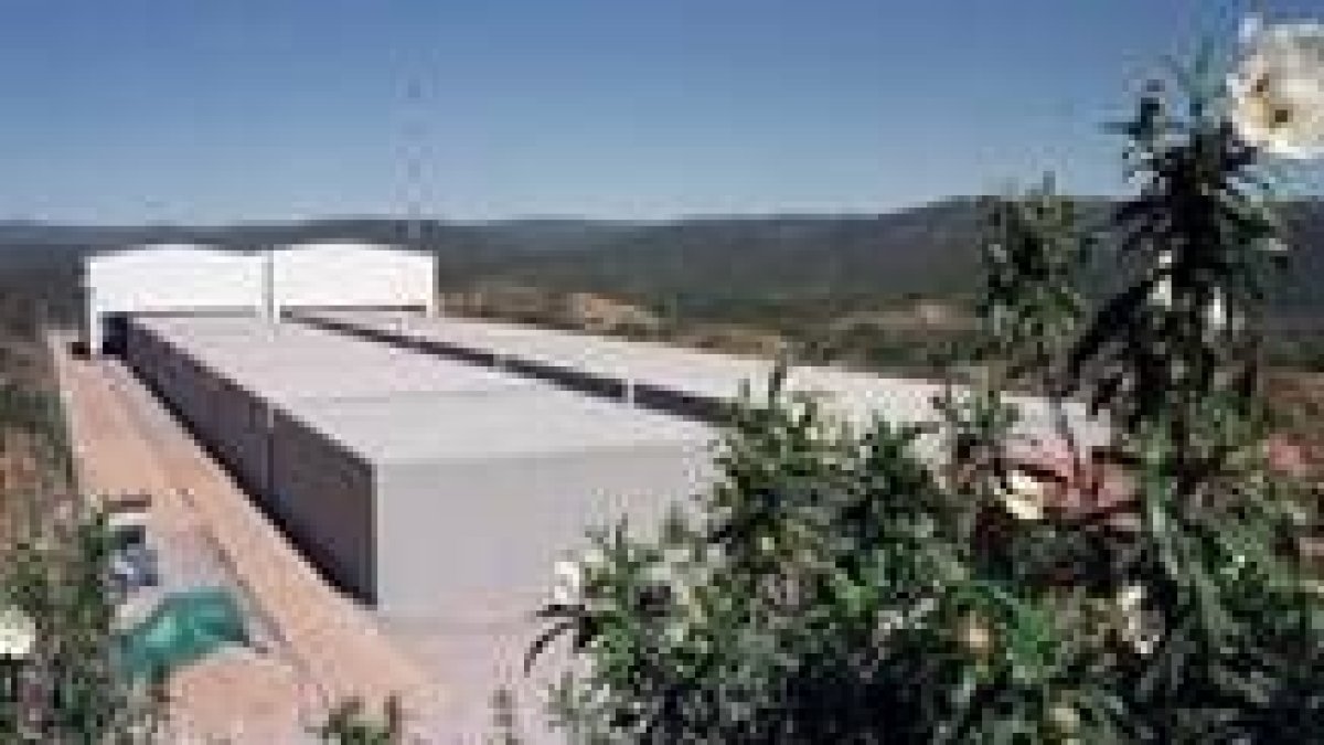 Centro de almacenamiento de residuos radiactivos de baja y media intensidad de Enresa en El Cabril
