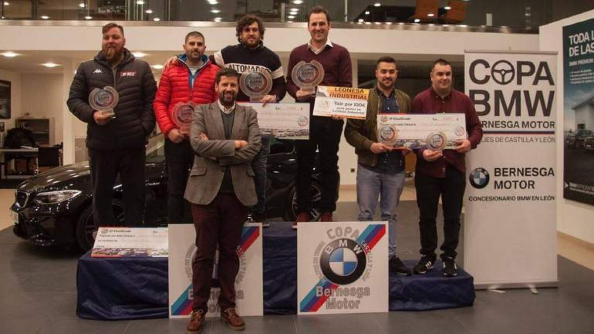 La Copa BMW Bernesga Motor 2018 concluyó con una gala en la que se entregaron los galardones a los ganadores. DL