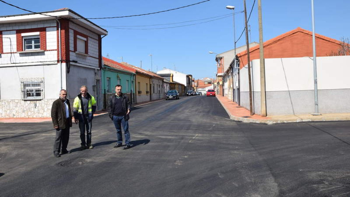 Finalización de las obras en la calle Armonía. R.P.