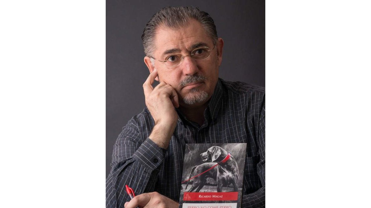 El escritor y criminólogo leonés Ricardo Magaz. DL
