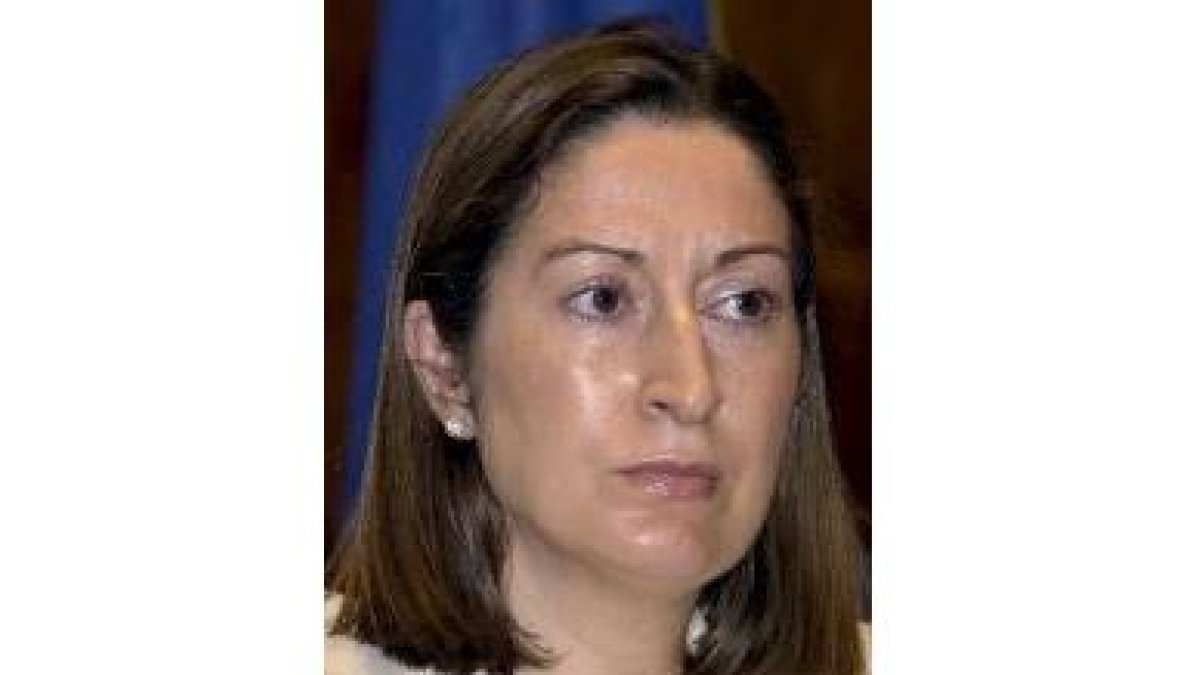 La ministra de Sanidad y Consumo, Ana Pastor.