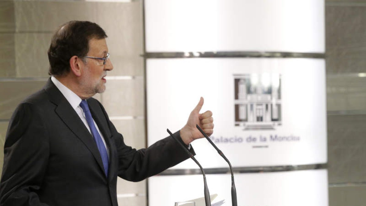 El presidente del Gobierno en funciones, Mariano Rajoy. ZIPI