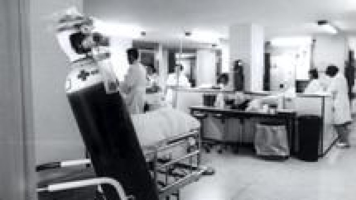 En una imagen de archivo, el Servicio de Urgencias del Hospital de León