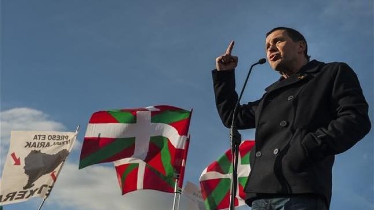 Arnaldo Otegi iniciará una gira europea mes y medio después de su salida de prisión.