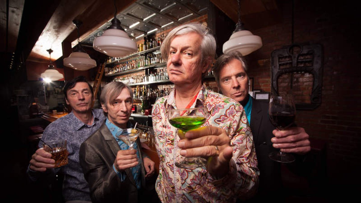 Los integrantes de la banda norteamericana The Fleshtones. DL