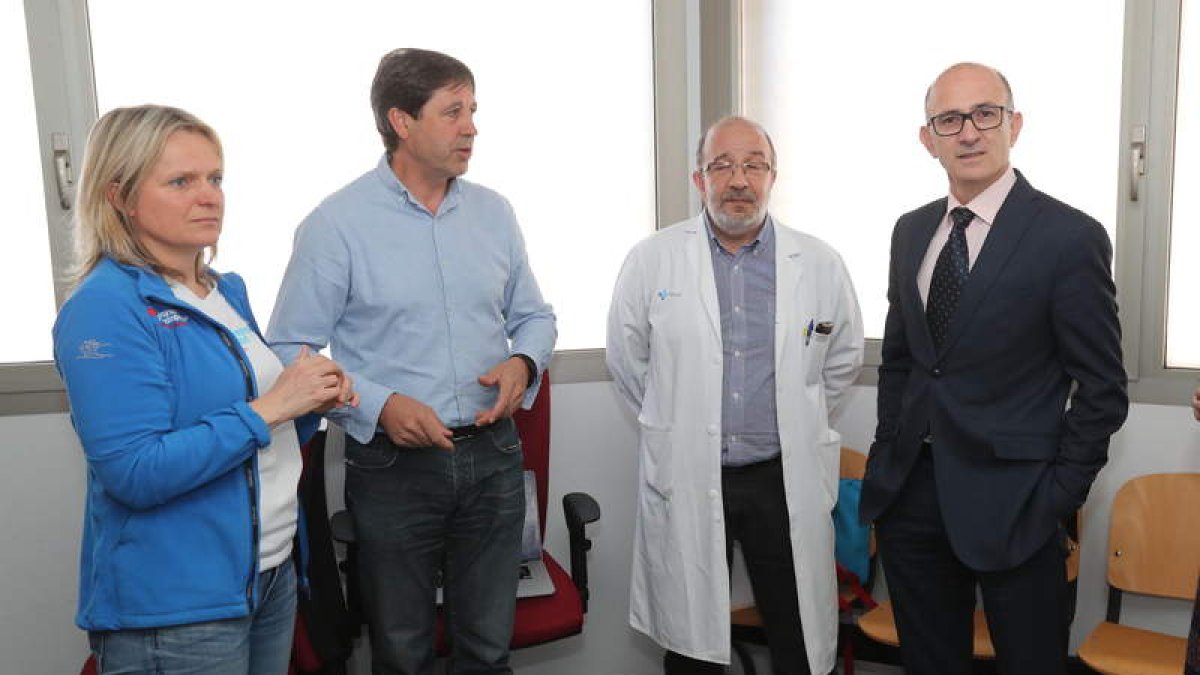 Acto de presentación contra la diabetes. En el Bierzo hay 10.300 pacientes. L. M.