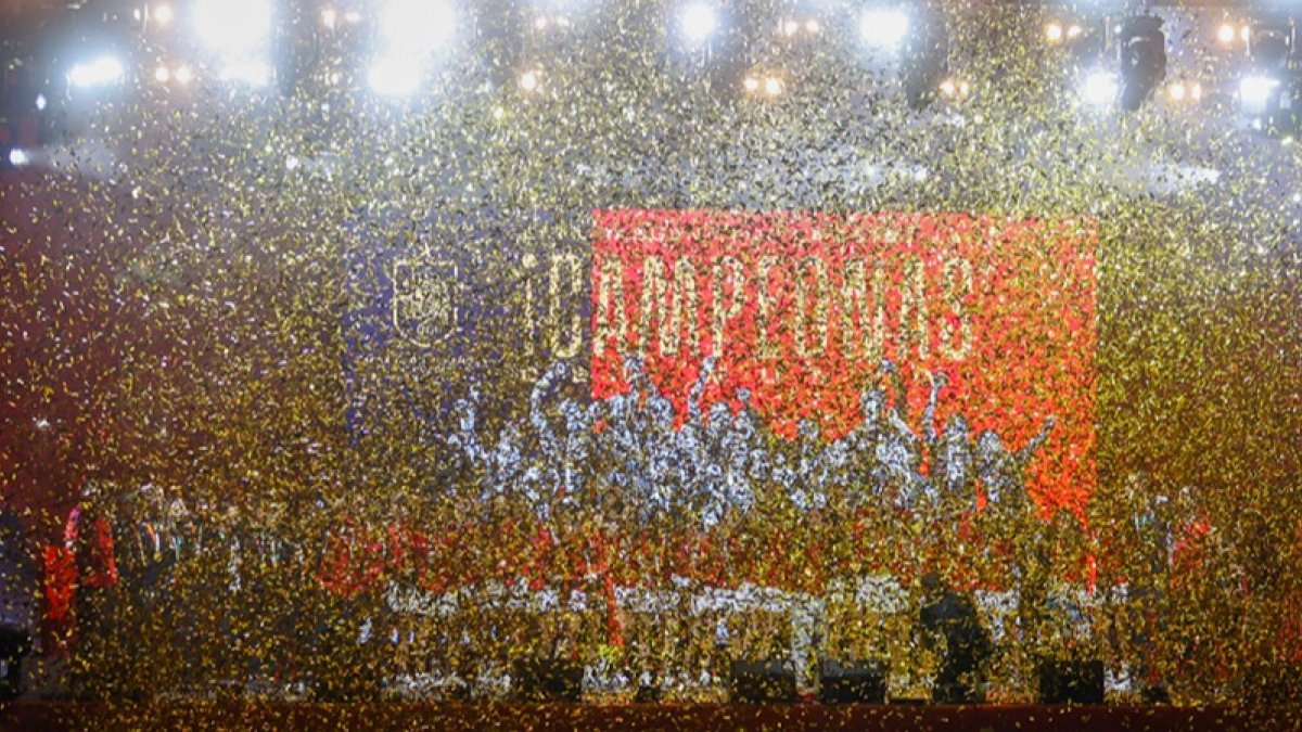 Celebración del triunfo de la Selección Española Femenina de Fútbol. EFE