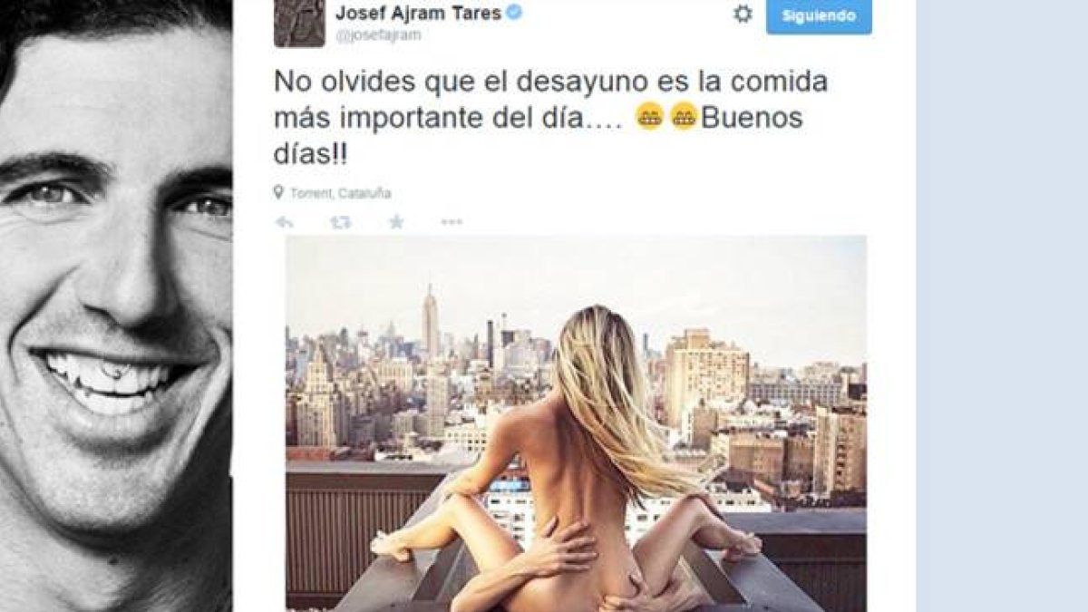 El curioso tuit de buenos días de Josef Ajram.