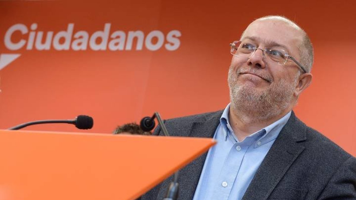 Francisco igea Ciudadanos Cs Castilla y León 24/02/2019 escándalo primarias Silvia Clemente. NACHO GALLEGO