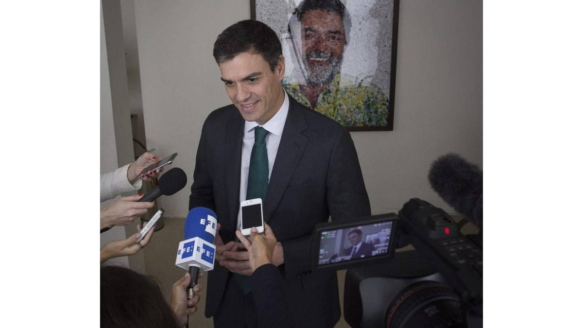 Pedro Sánchez, líder del PSOE