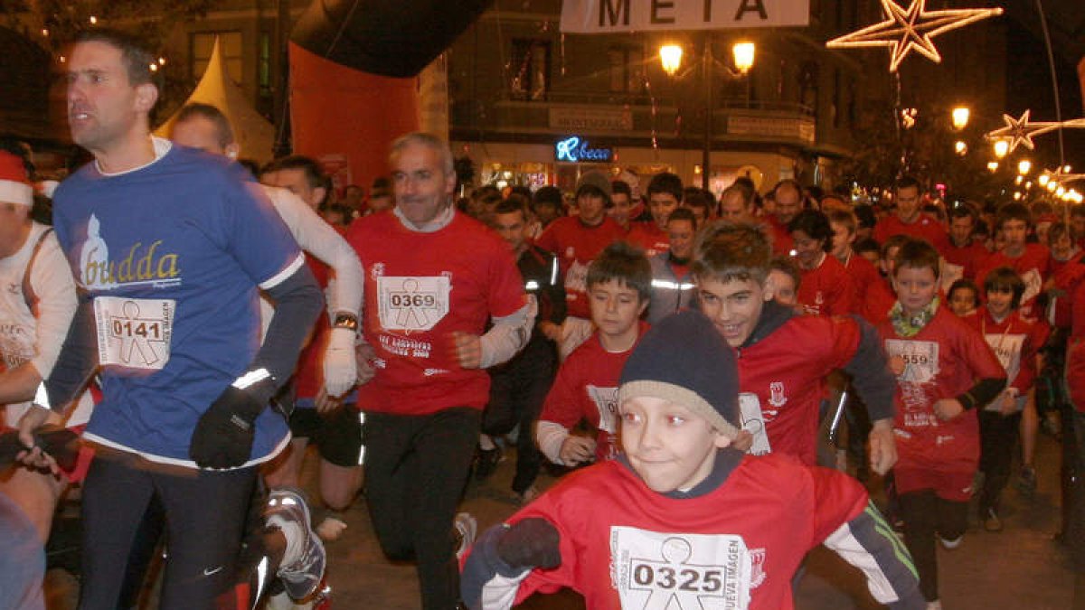 Las calles céntricas de Ponferrada se volverán a llenar mañana de corredores.