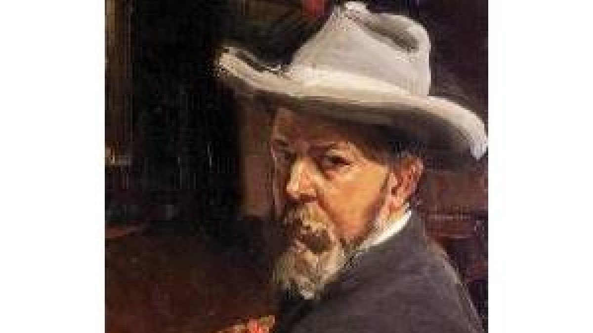 Un «autorretrato» del pintor Joaquín Sorolla, dedicado a su esposa Clotilde García del Castillo