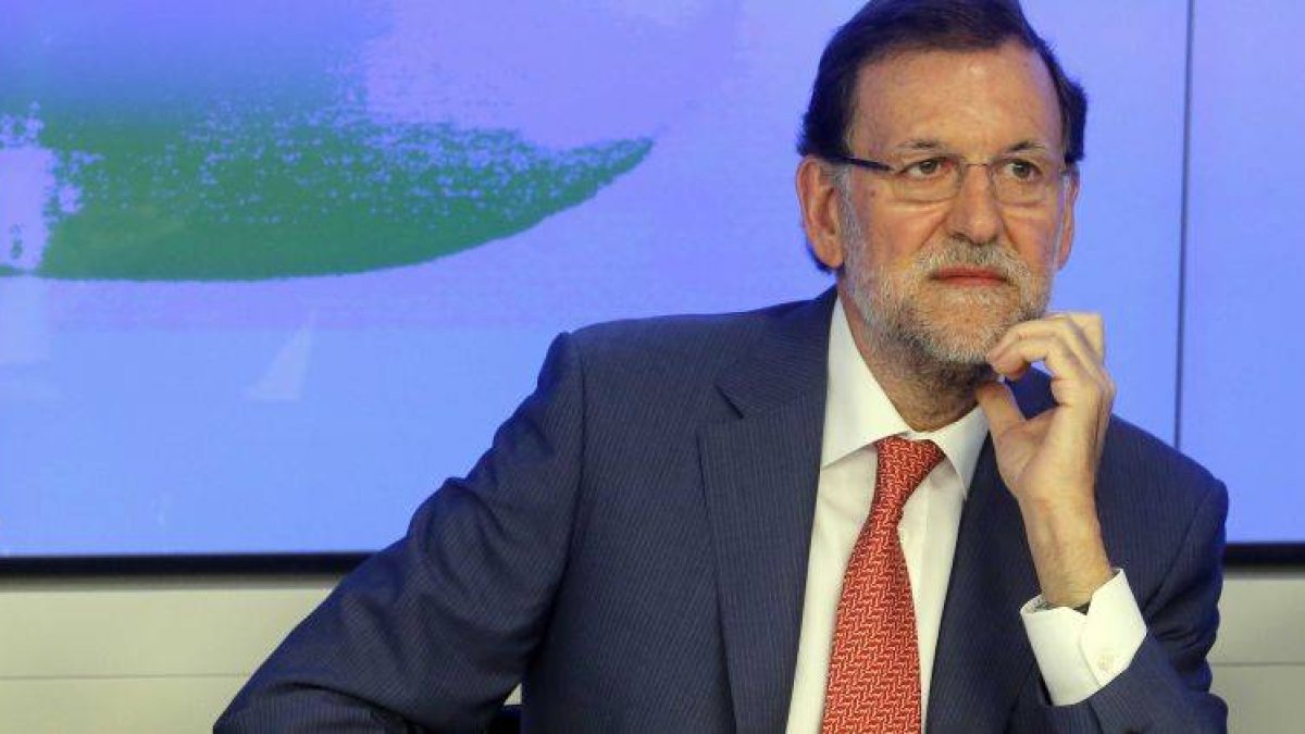 Mariano Rajoy, durante el último Comité Ejecutivo Nacional del PP.