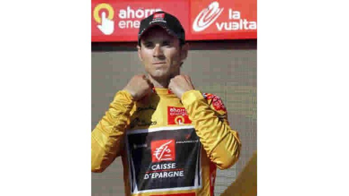 El murciano Alejandro Valverde, nuevo líder de la Vuelta.