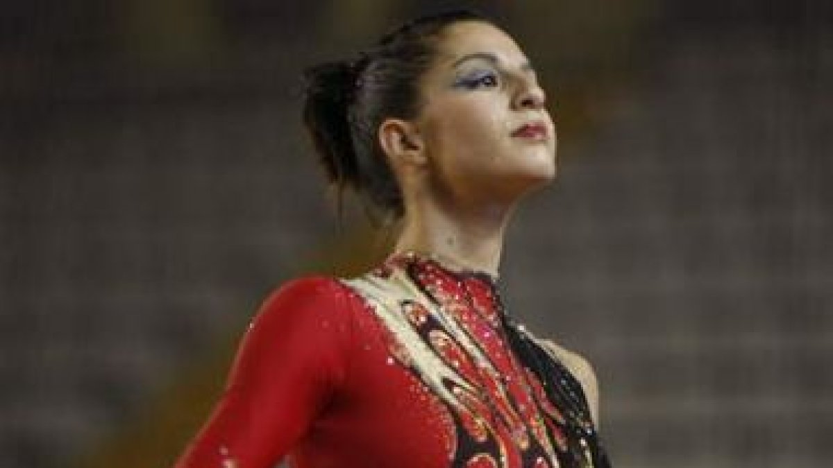 Carolina Rodríguez no contabilizó su mejor actuación en aro. Hoy espera resarcirse en la cuerda.