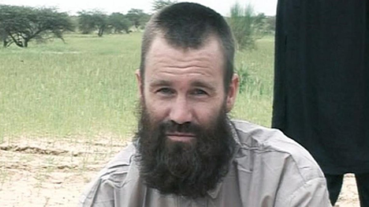 Johan Gustafsson, en una imagen de un vídeo de Al Jazira, difundido el 21 de agosto del 2012.