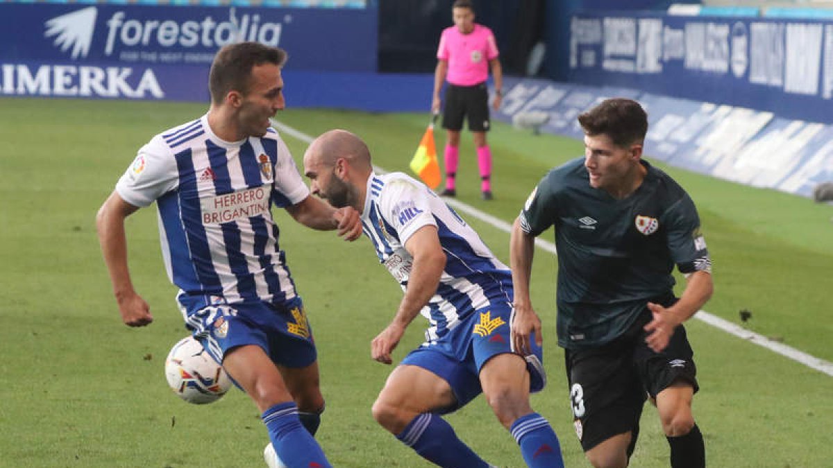 El triunfo más holgado de la primera vuelta se produjo ante el Rayo Vallecano por 3-0. L. DE LA MATA