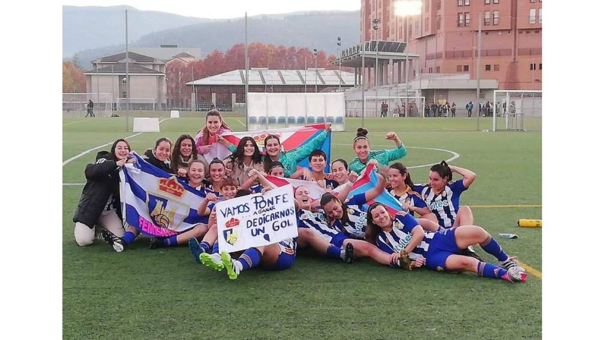 El femenino de la Deportiva logró lo que no pudo el masculino. DL