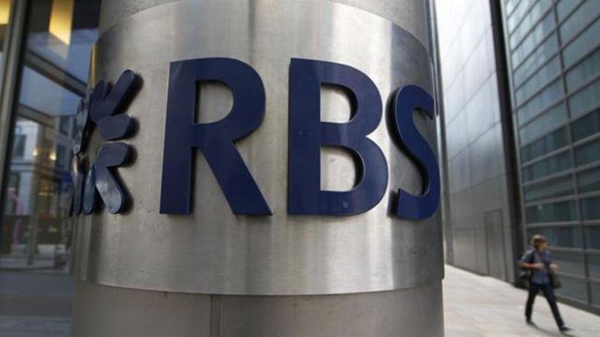 Oficina del RBS en Londres.