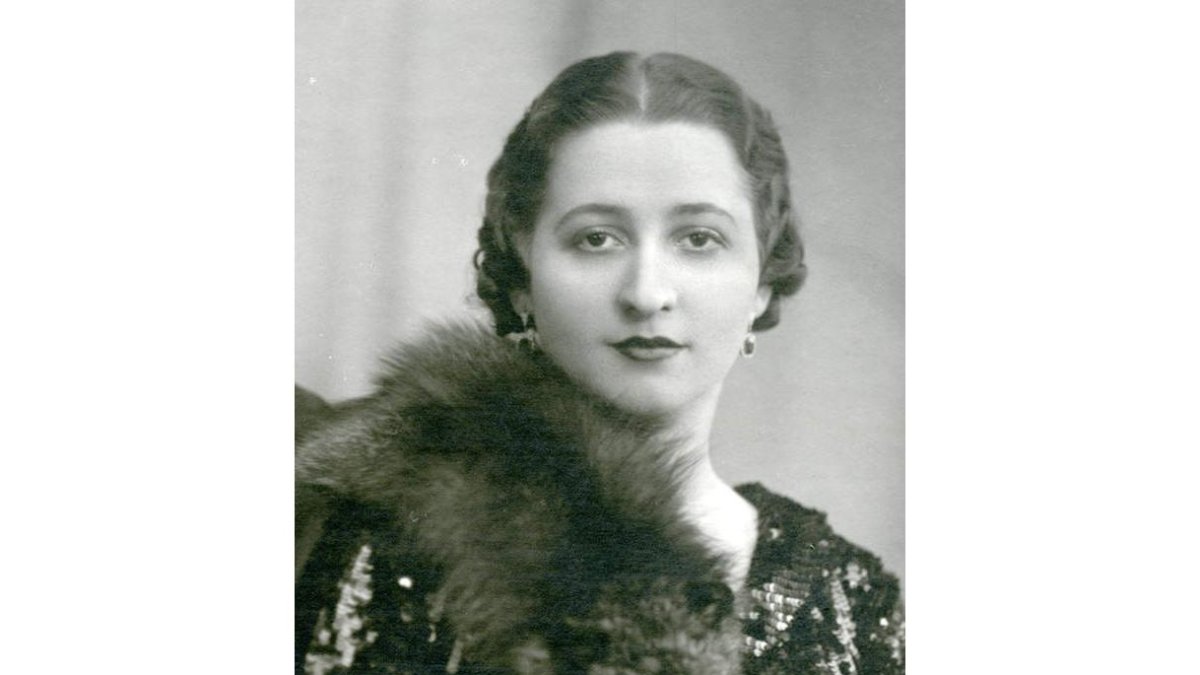 Retrato de Pilar Viñuela poco antes de casarse. ARCHIVO FAMILIAR