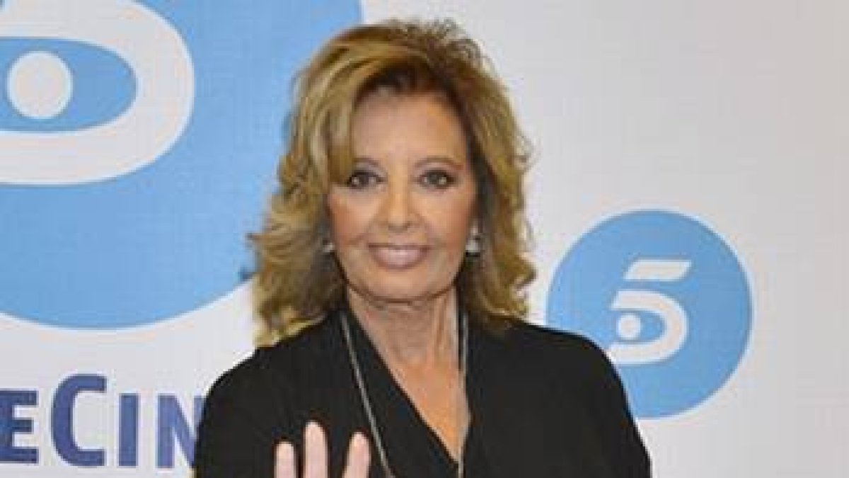 La presentadora de Tele 5 María Teresa Campos.