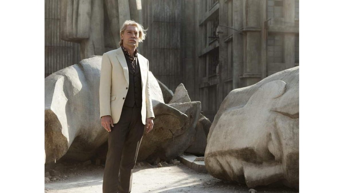 Javier Bardem caracterizado como el villano en la película ‘Skyfall’.