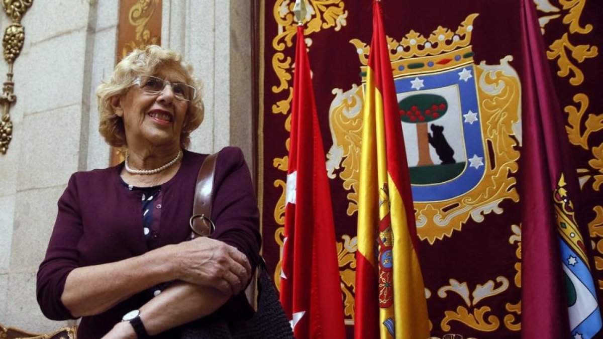 La alcaldesa de Madrid, Manuela Carmena, llega al ecuador de su mandato.
