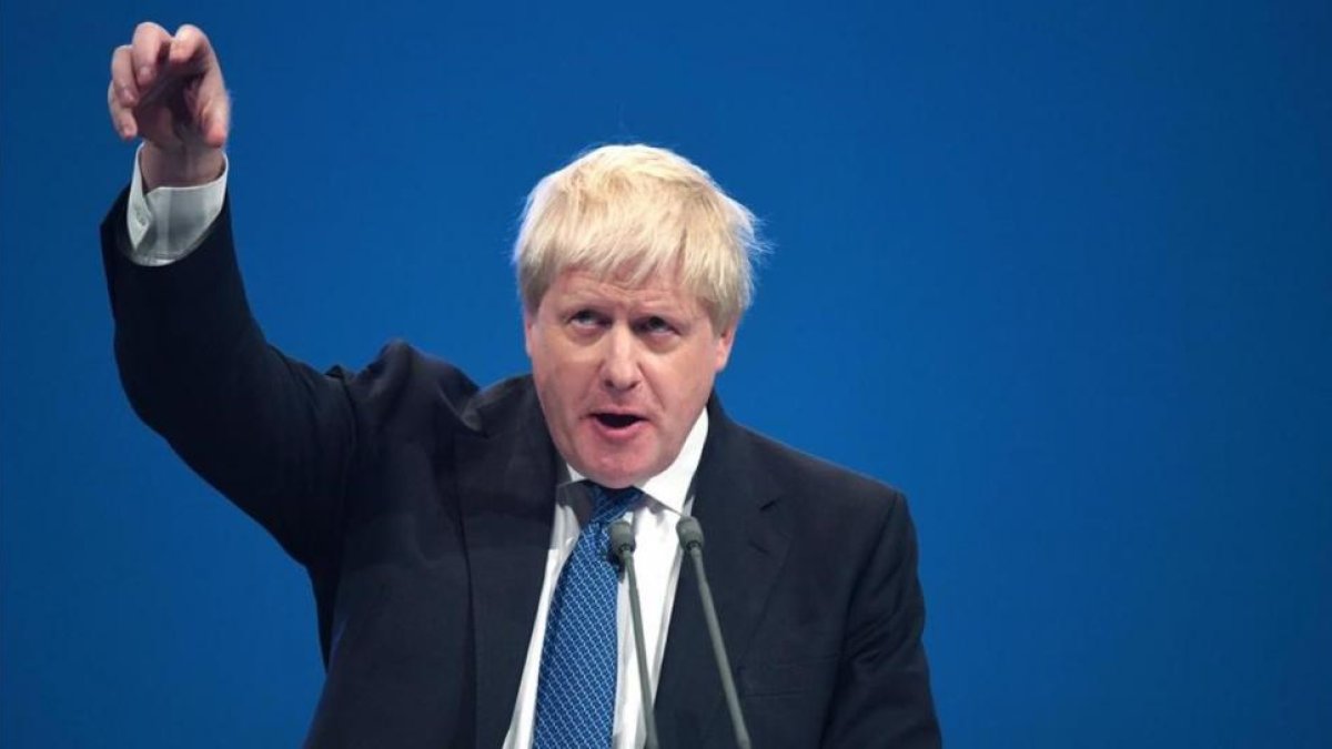 Boris Johnson, ministro de Exteriores británico