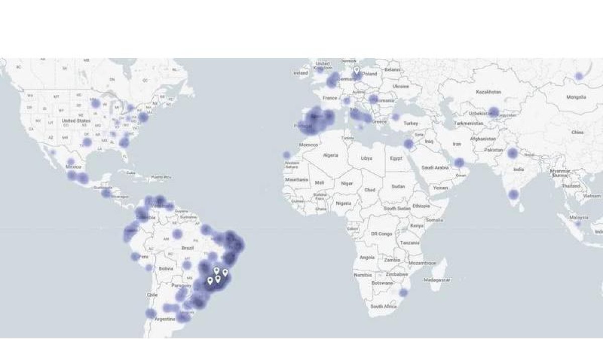 En un mapa mundial los promotores de LifeSlide pueden ver en tiempo real dónde se está usando la aplicación. Asociarse es sencillo rellenando los campos de la página. Invitar a amigos da corazones, la moneda que se convierte en dólares por visualizar anun