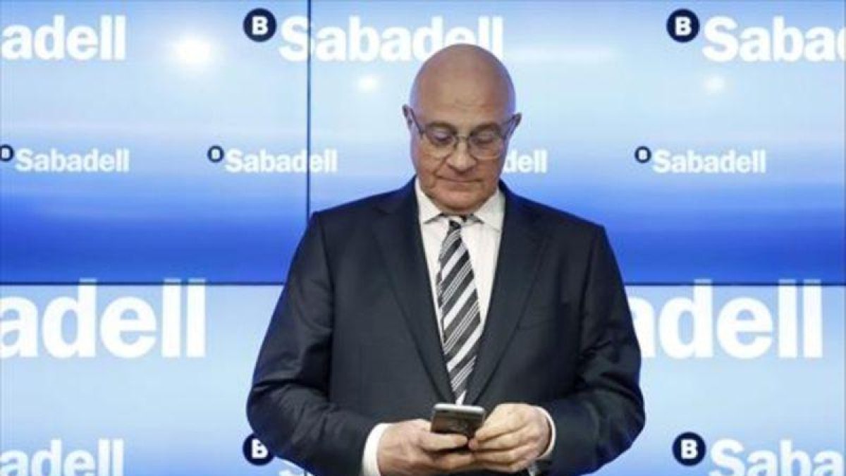 Josep Oliu, presidente del Banc Sabadell.