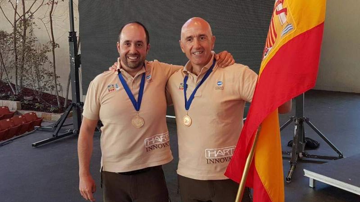 Manuel Álvarez y Pablo Castro Pinos coincidieron en el Mundial de Colorado 2016. DL