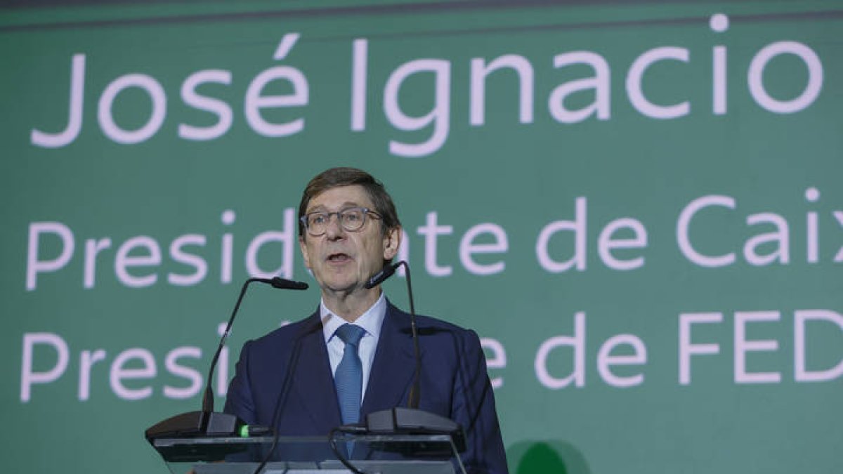 El presidente de CaixaBank y vicepresidente de CECA, José Ignacio Goirigolzarri. MARISCAL / AGENCIA EFE