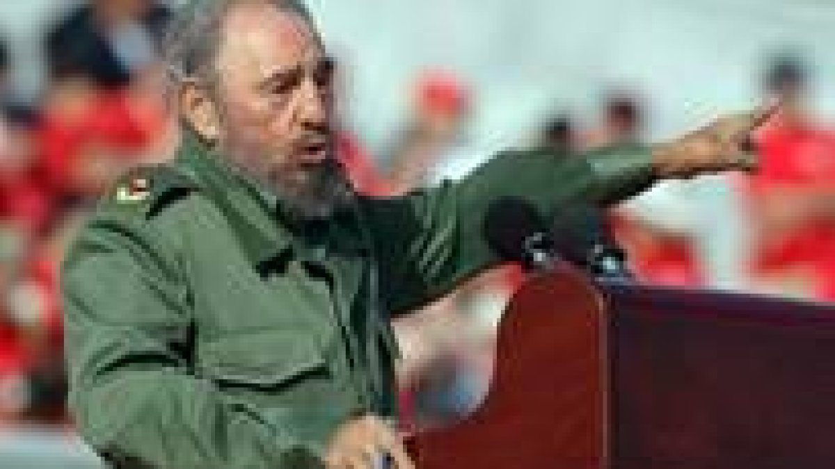 Fidel Castro, durante el discurso ofrecido el pasado 1 de Mayo