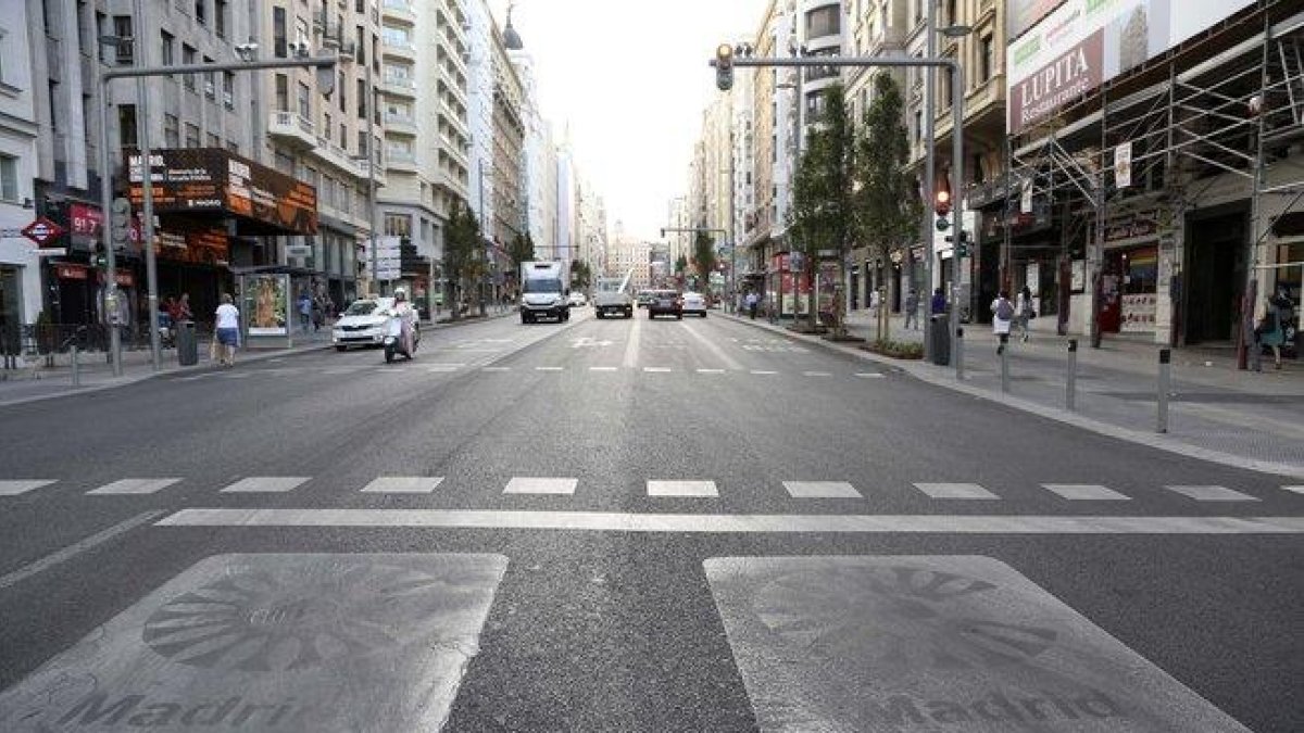 Madrid Central, la zona de bajas emisiones de la ciudad.