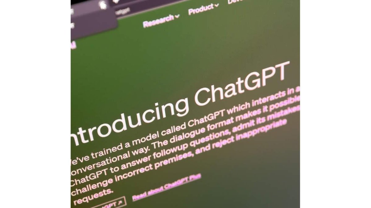 Programa de Chat GPT. efe