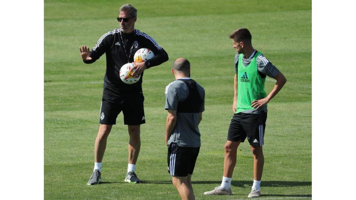 La Deportiva se prepara para recibir este domingo al Fuenlabrada. L. DE LA MATA