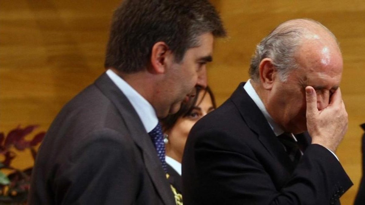 Ignacio Cosió y Jorge Fernández Díaz, en 2012.