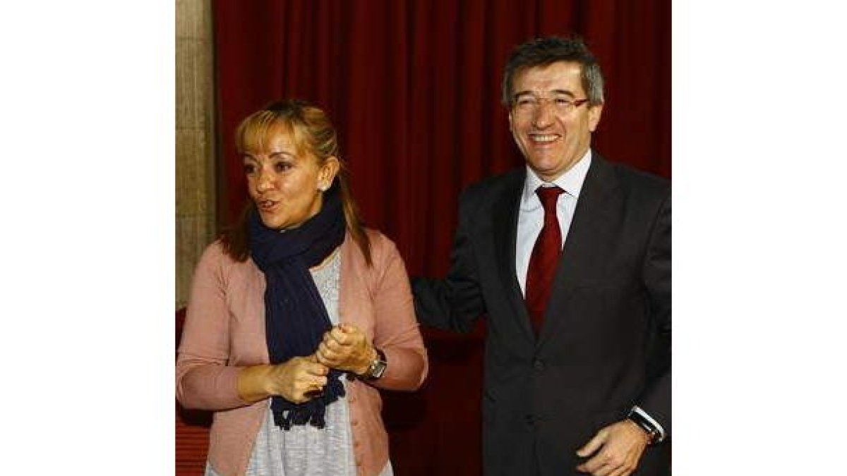 Carrasco y Fernández en una imagen de archivo.
