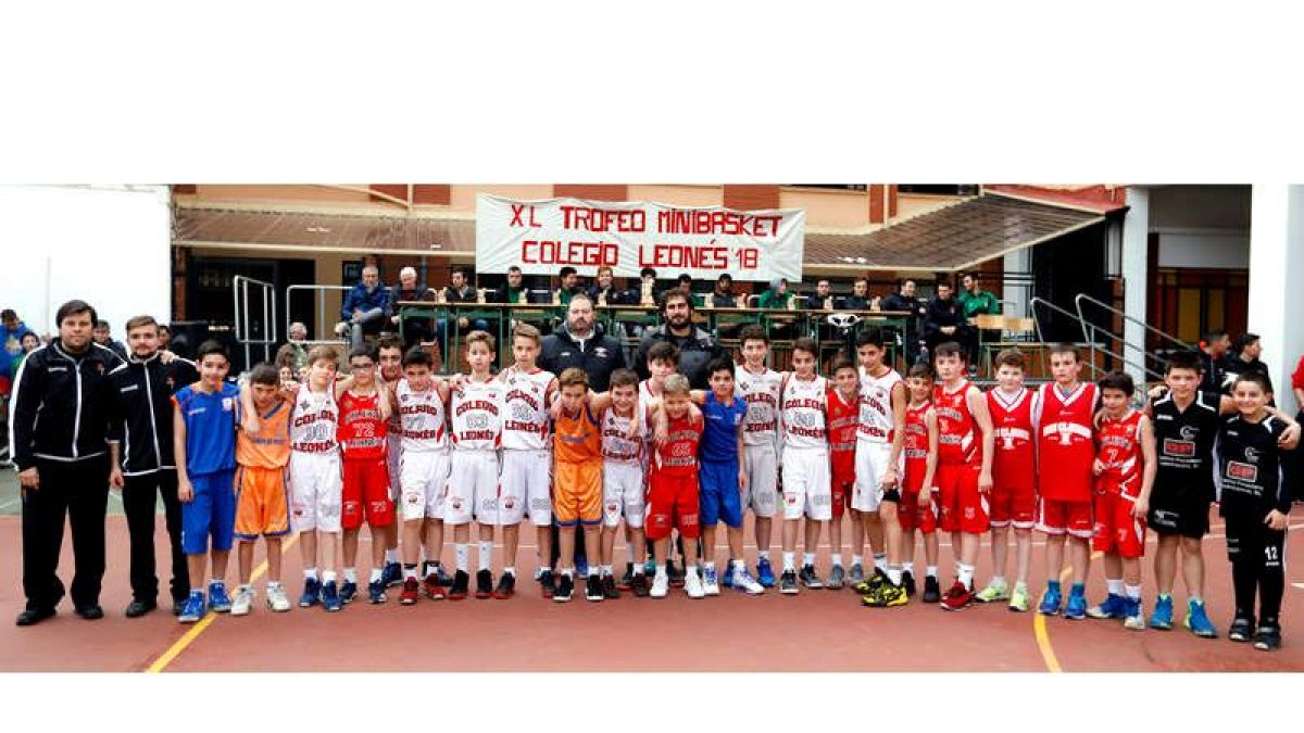 El prestigioso torneo de minibasket del Colegio Leonés dejó estas imágenes.