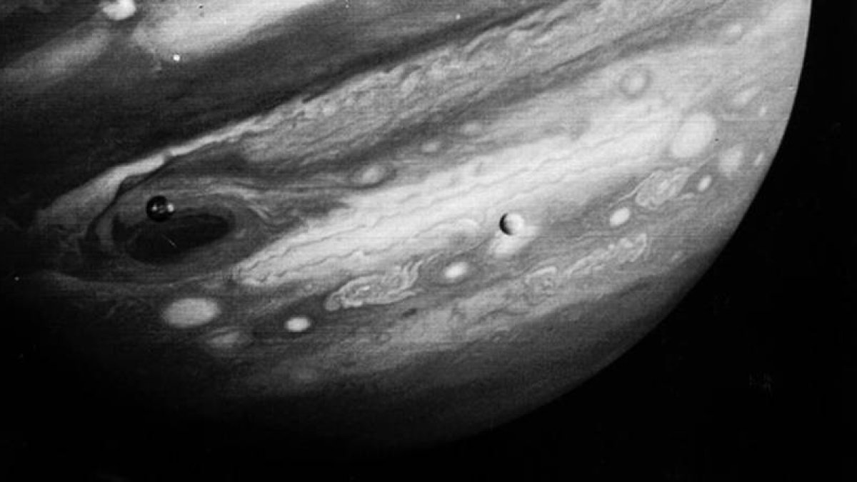 Júpiter, según una foto de la Nasa.