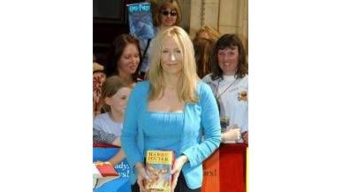 Imagen de archivo de Joanne Rowling a la entrada del Royal Albert Hall