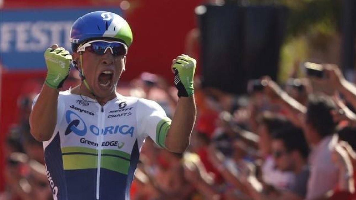 El australiano Caleb Ewan gana la quinta etapa de la Vuelta.
