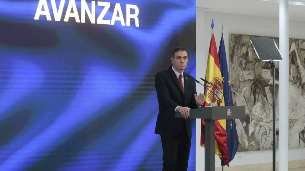 Pedro Sánchez prepara con el Gobierno el indulto a los presos del ‘procés’. JOSÉ MARÍA CUADRADO JIMÉNEZ