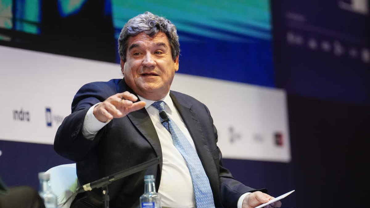 El ministro de pensiones, José Luis Escrivá. ENRIC FONTCUBERTA