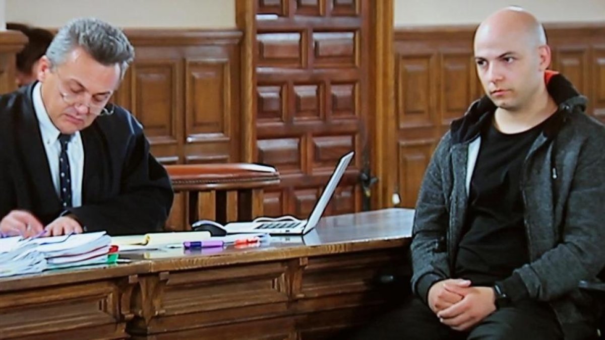 Sergio Morate, en el juicio contra él que se celebra en Cuenca.